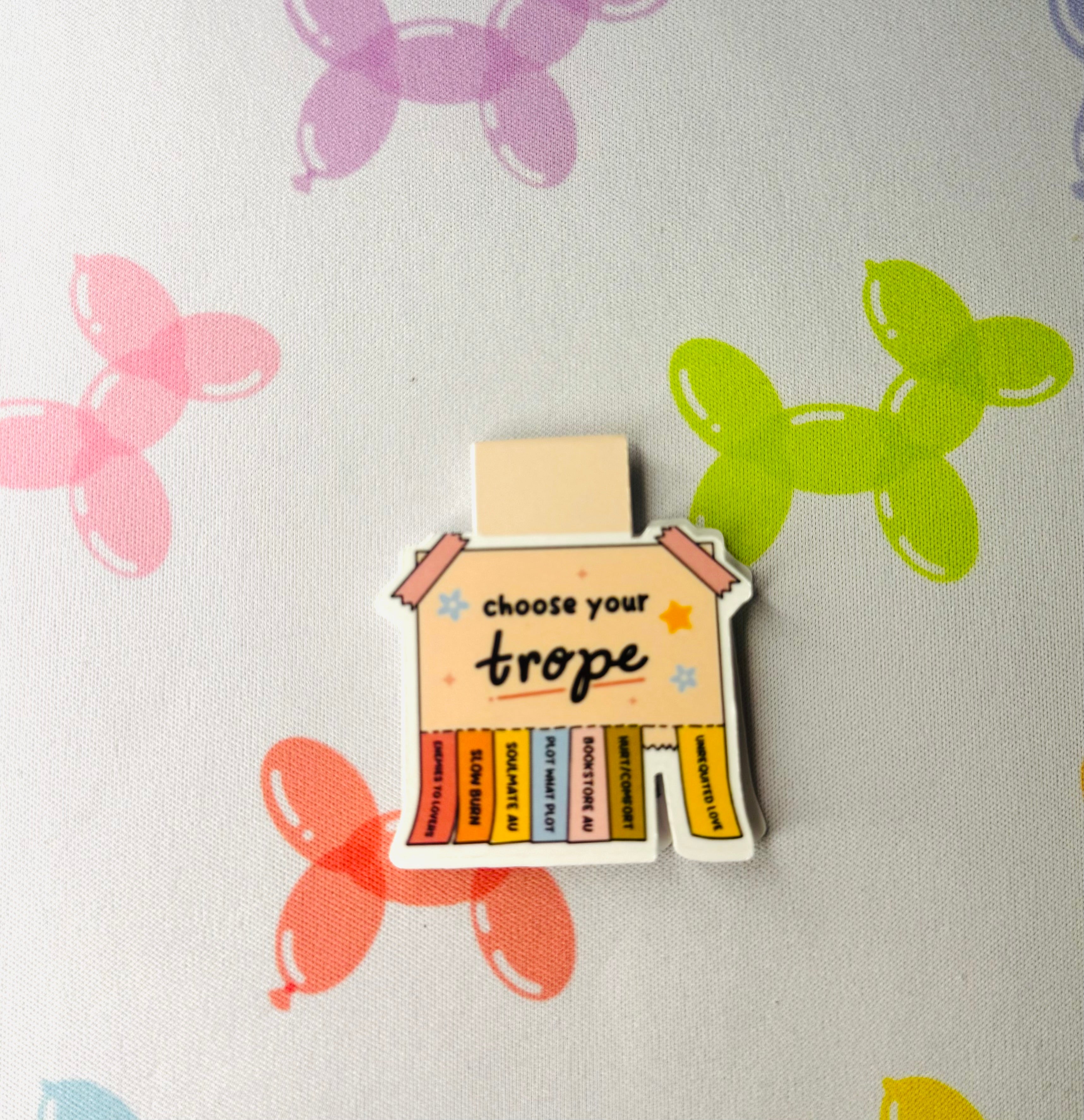“Choose Your Trope “ Flyer Magnetic Bookmark