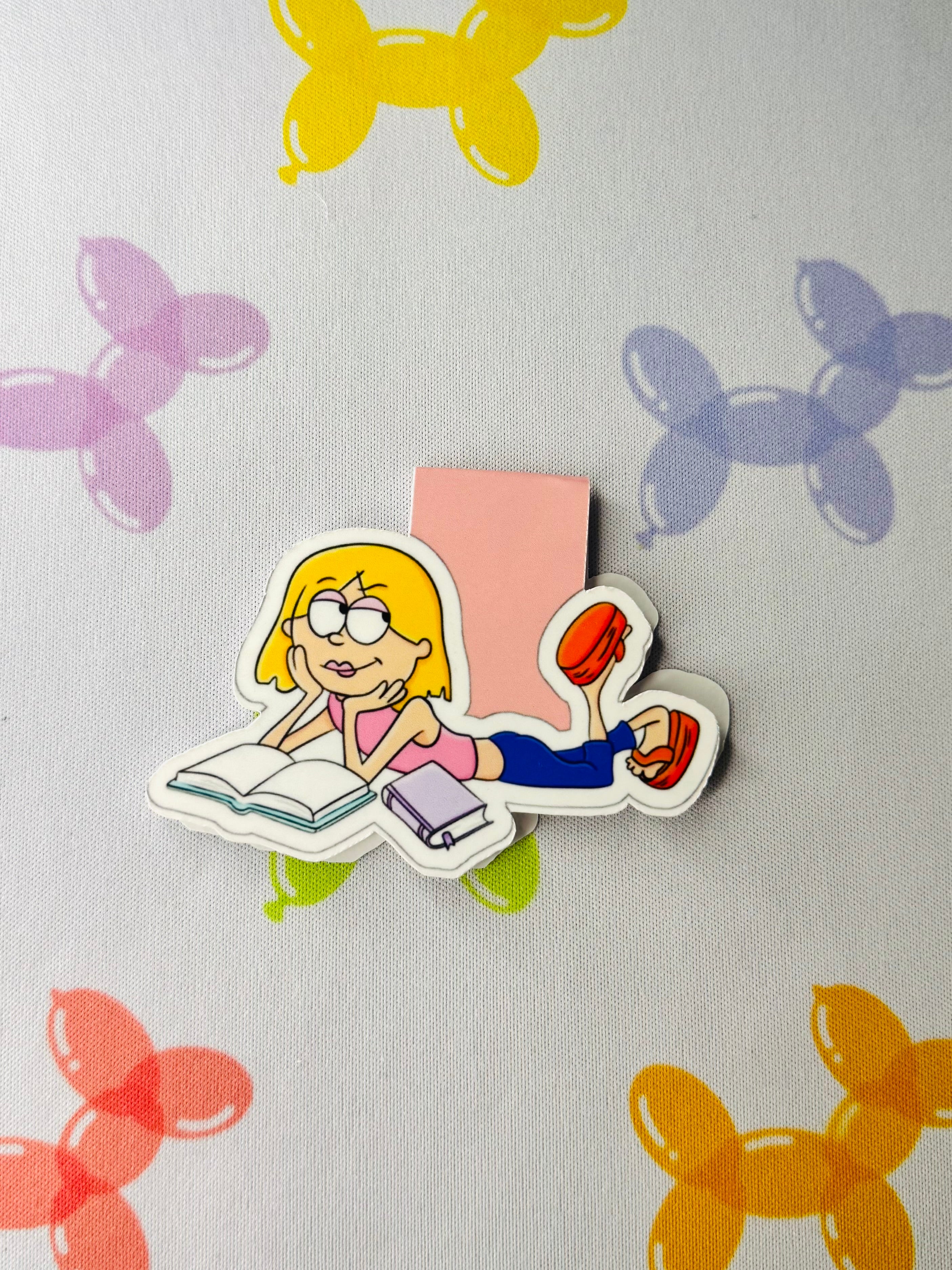 Bookish Lizzie McGuire Magnetic Bookmark