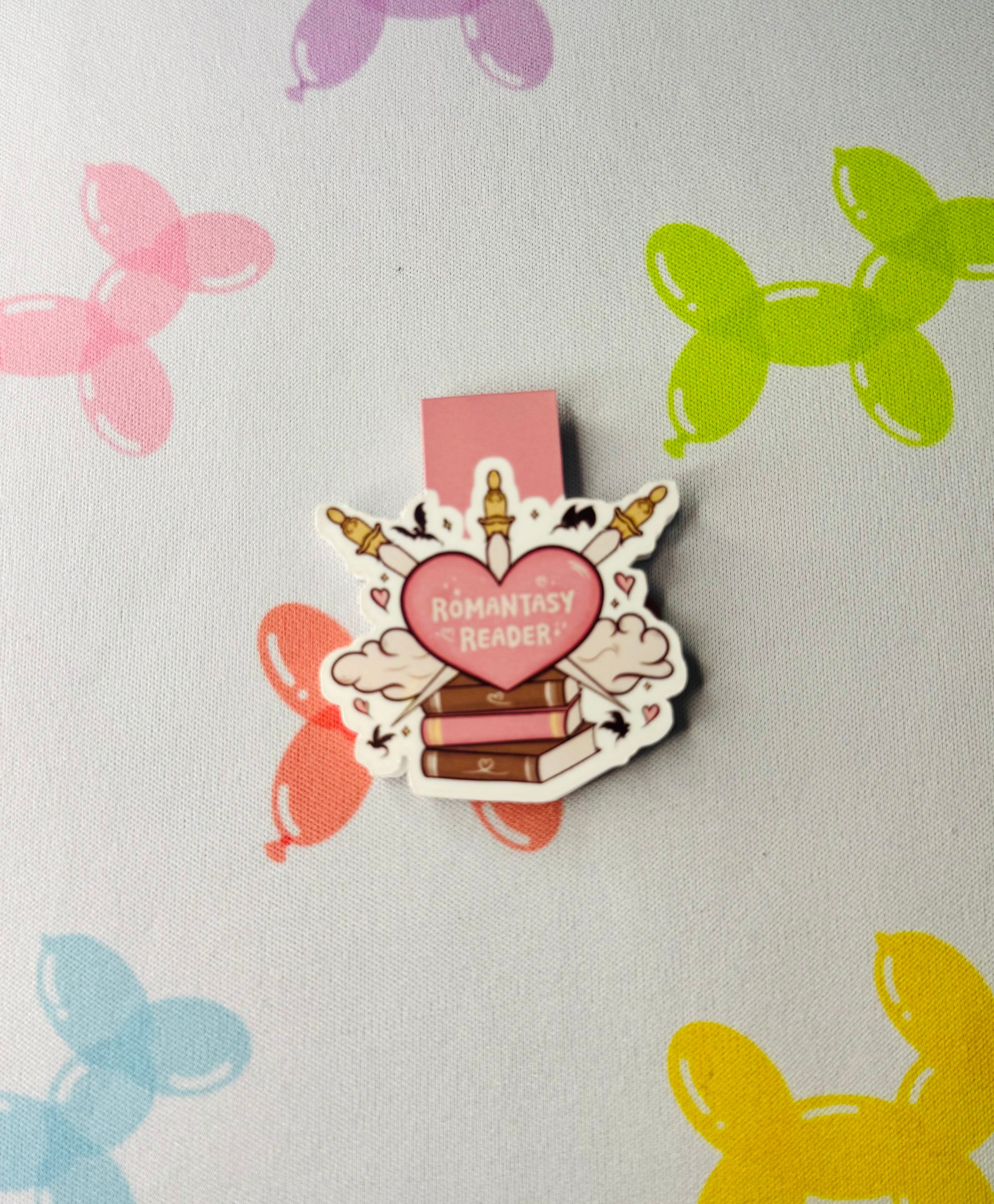 “Romantasy Reader” Magnetic Bookmark
